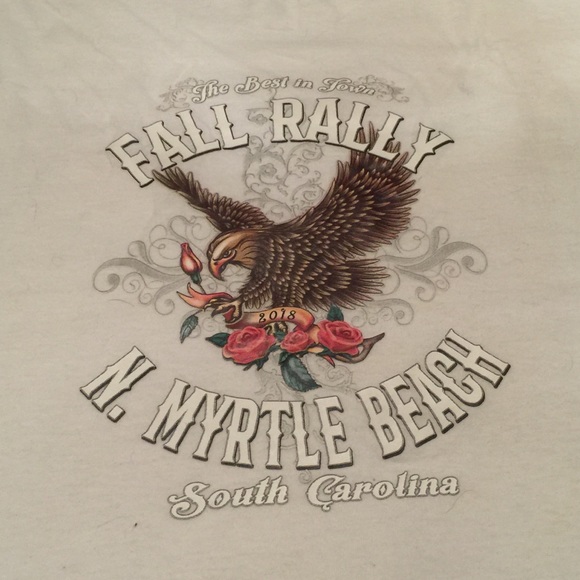 T-shirt fall rally Myrtle Beach souvenir shirt - Picture 5 of 5